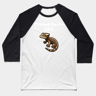 Crested Gecko Baseball T-Shirt